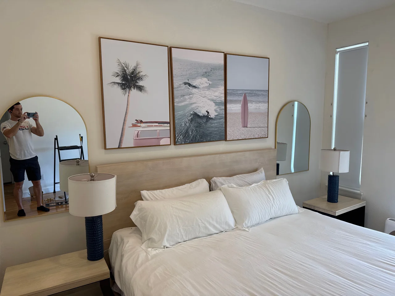 Art Mounting Mirror Hanging, San Diego