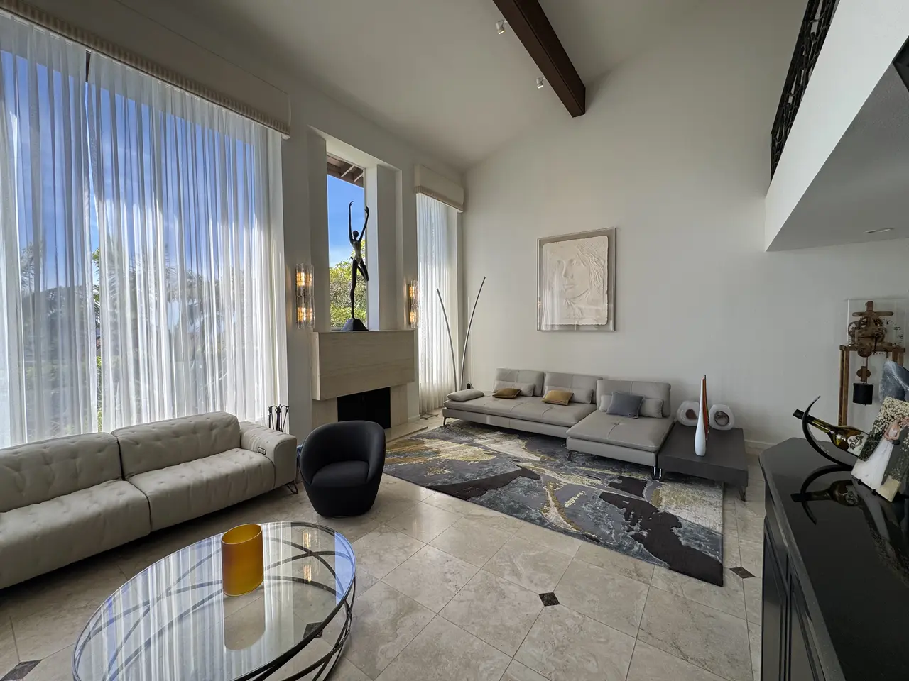 Art Sconces Installation, La Jolla