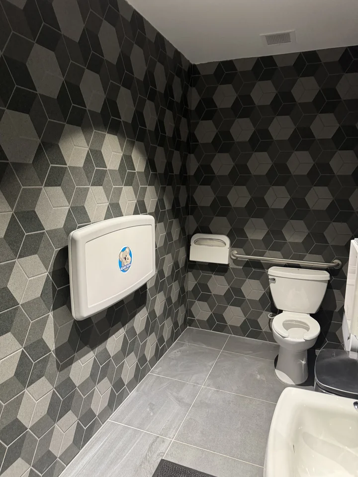 Baby Changing Station Installation 2, San Diego