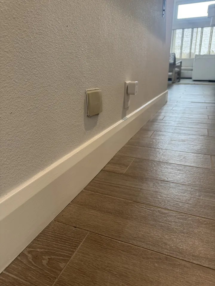 Baseboard Water Damage Remediation Repair, Rancho Santa Fe