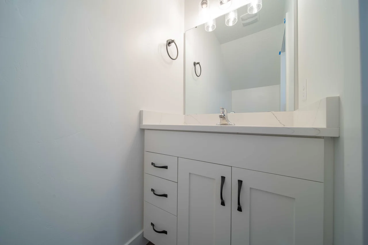 Bathroom Fixture Installation Light Accessories Baseboard Painting