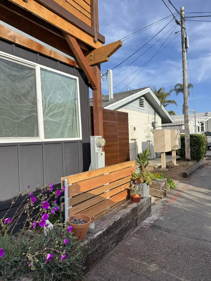 Custom Decorative Garden Barrier, Encinitas