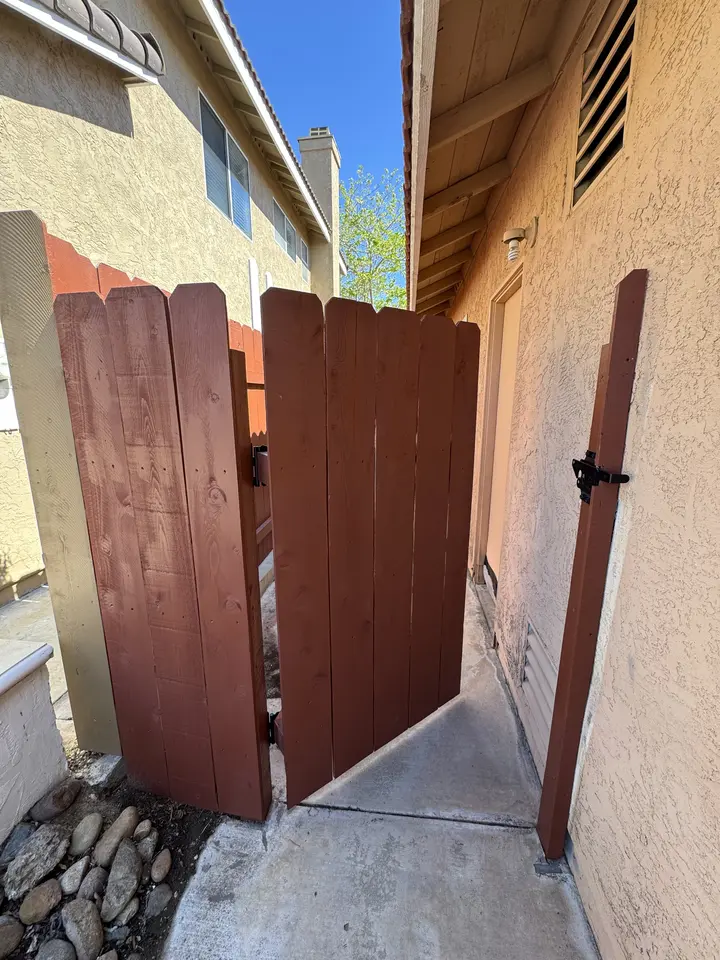 Custom Exterior Fence Gate 1, San Diego