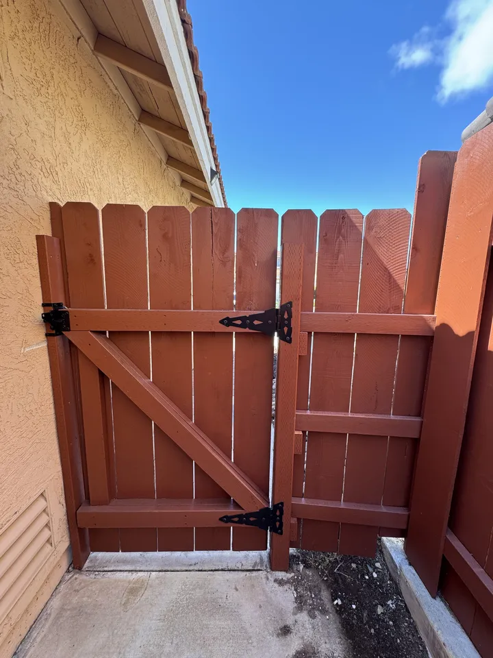 Custom Exterior Fence Gate 2, San Diego