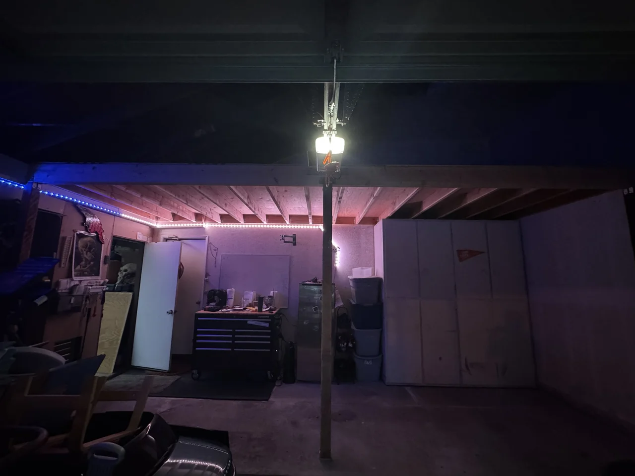 Custom Garage Storage Mezzanine 2, Fallbrook