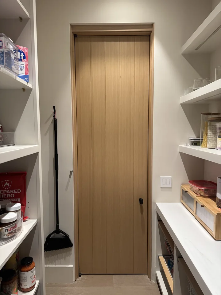 Custom Pantry Door Trim, Rancho Santa Fe