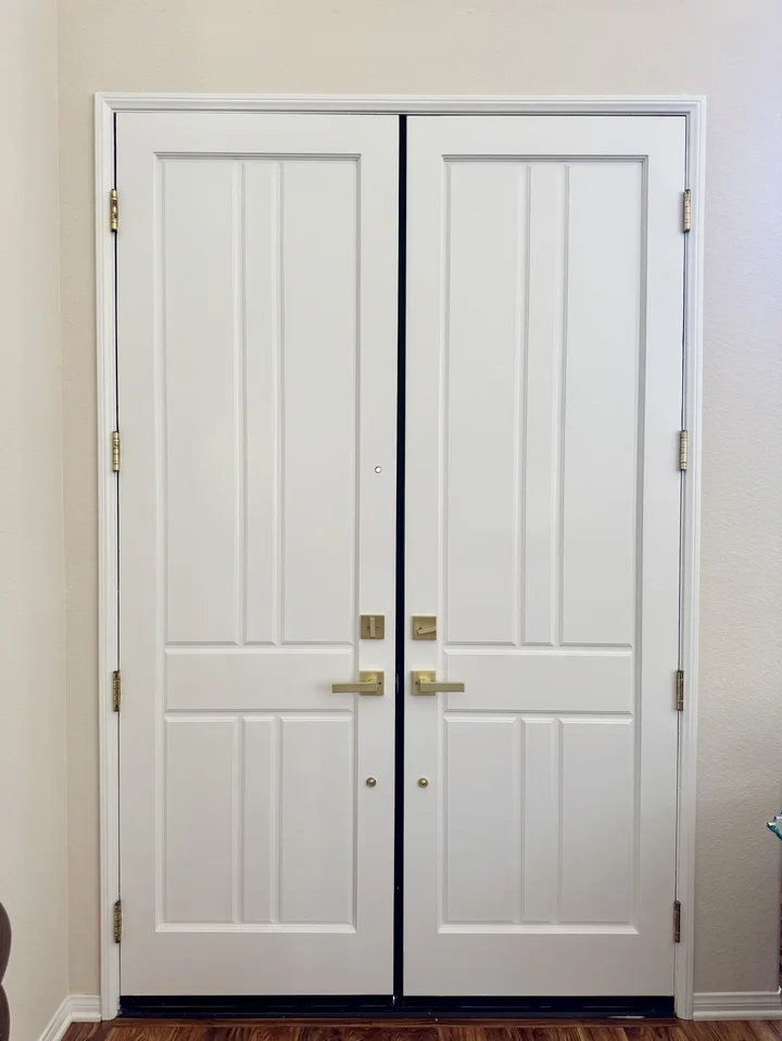 Entry Door Handle Deadbolt Installation Interior, La Costa