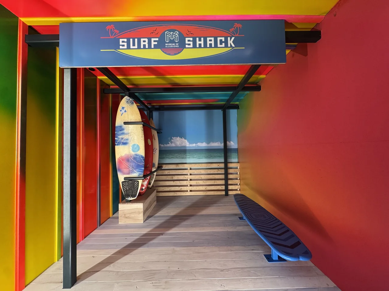 Exhibit Maintenance Mounting Surf Boards, San Diego