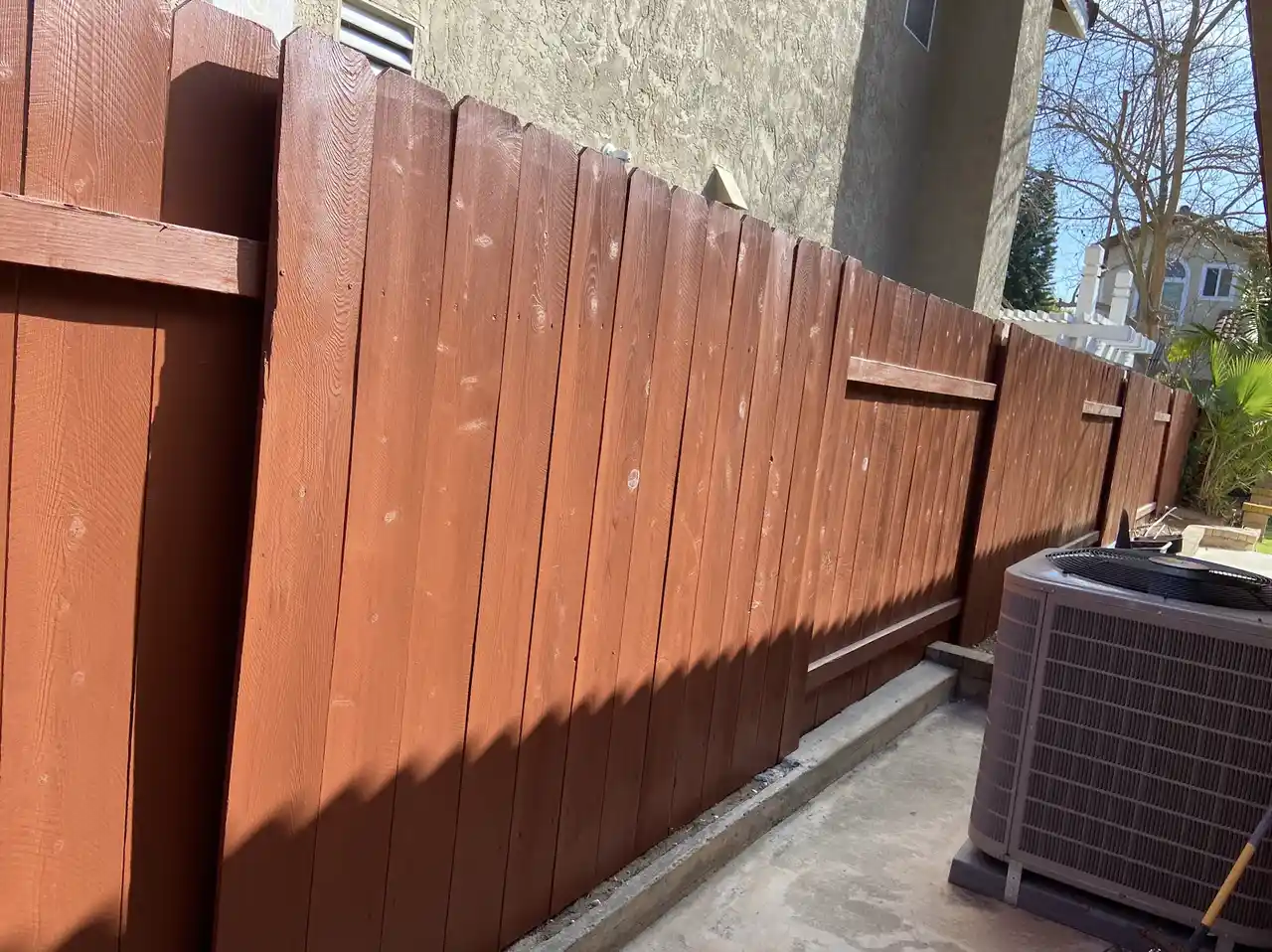 Fence Re Finishing Painting Mira Mesa