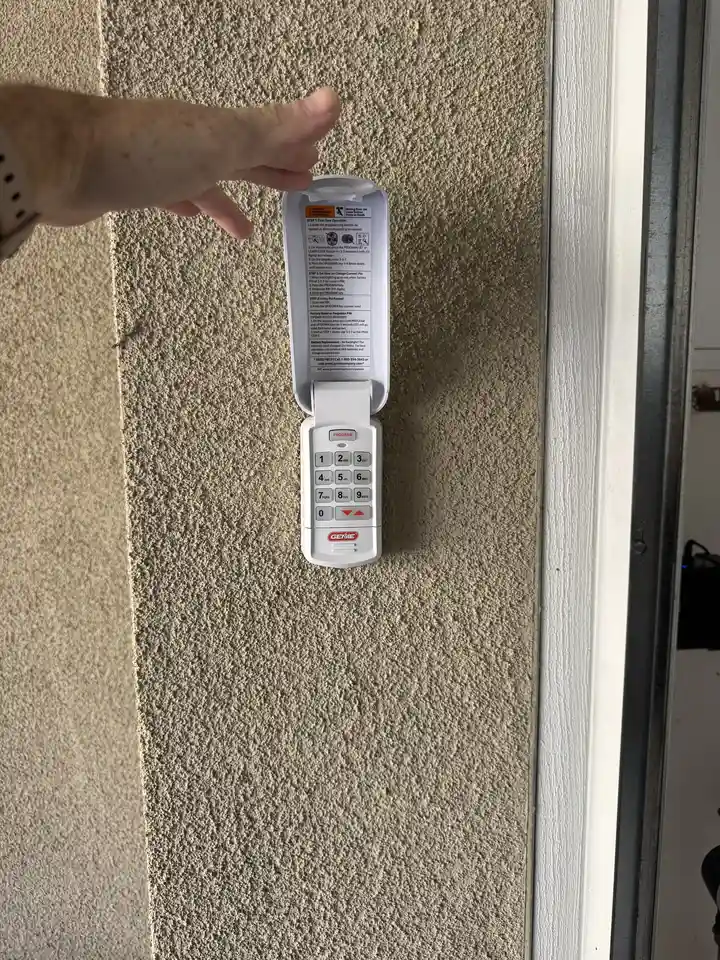 Garage Door Keypad Installation, San Diego