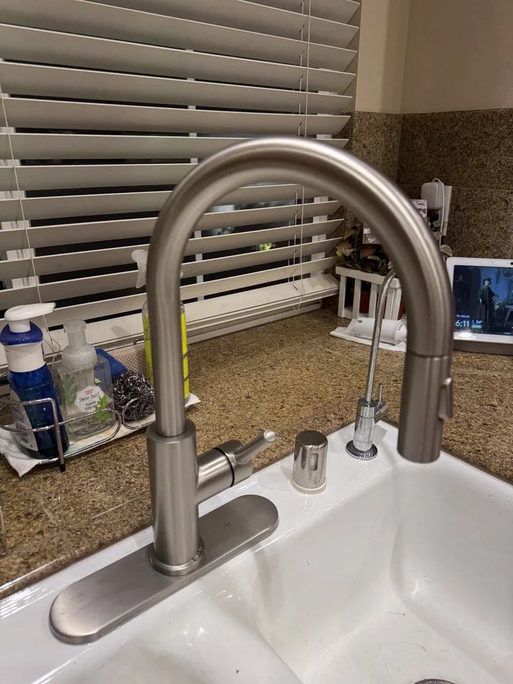 Kitchen Faucet Installation Caulking, Carlsbad