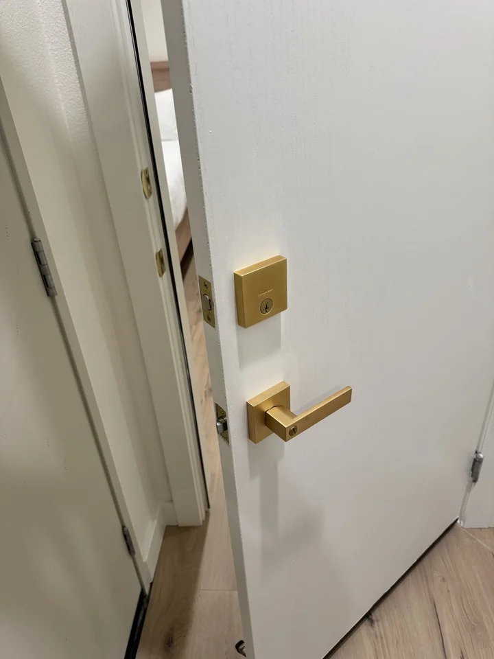 Luxury Deadbolt Door Handle Installation, San Diego