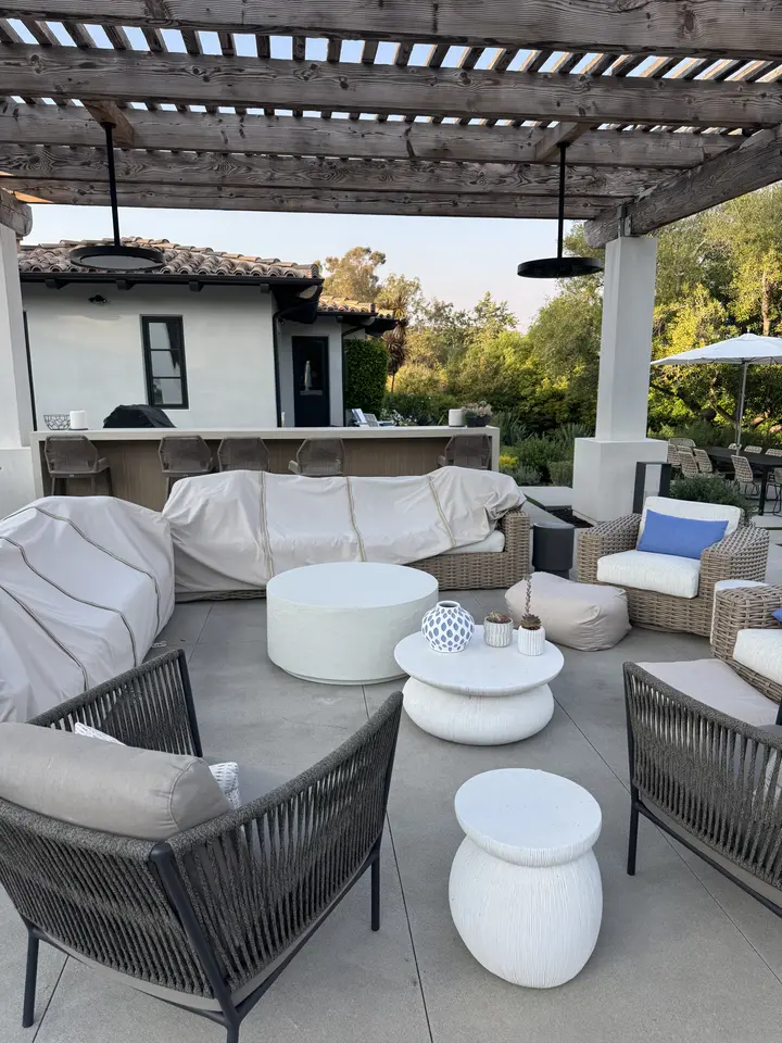 Patio Furniture Placement Installation, Rancho Santa Fe