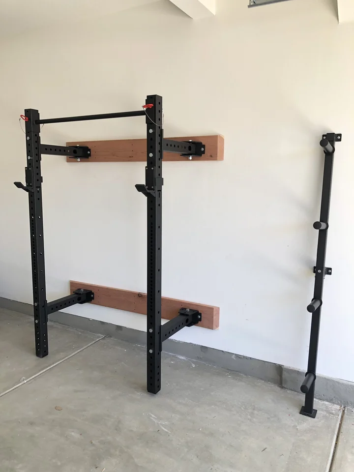Power Rack Weight Lifting Installation 1, Fallbrook