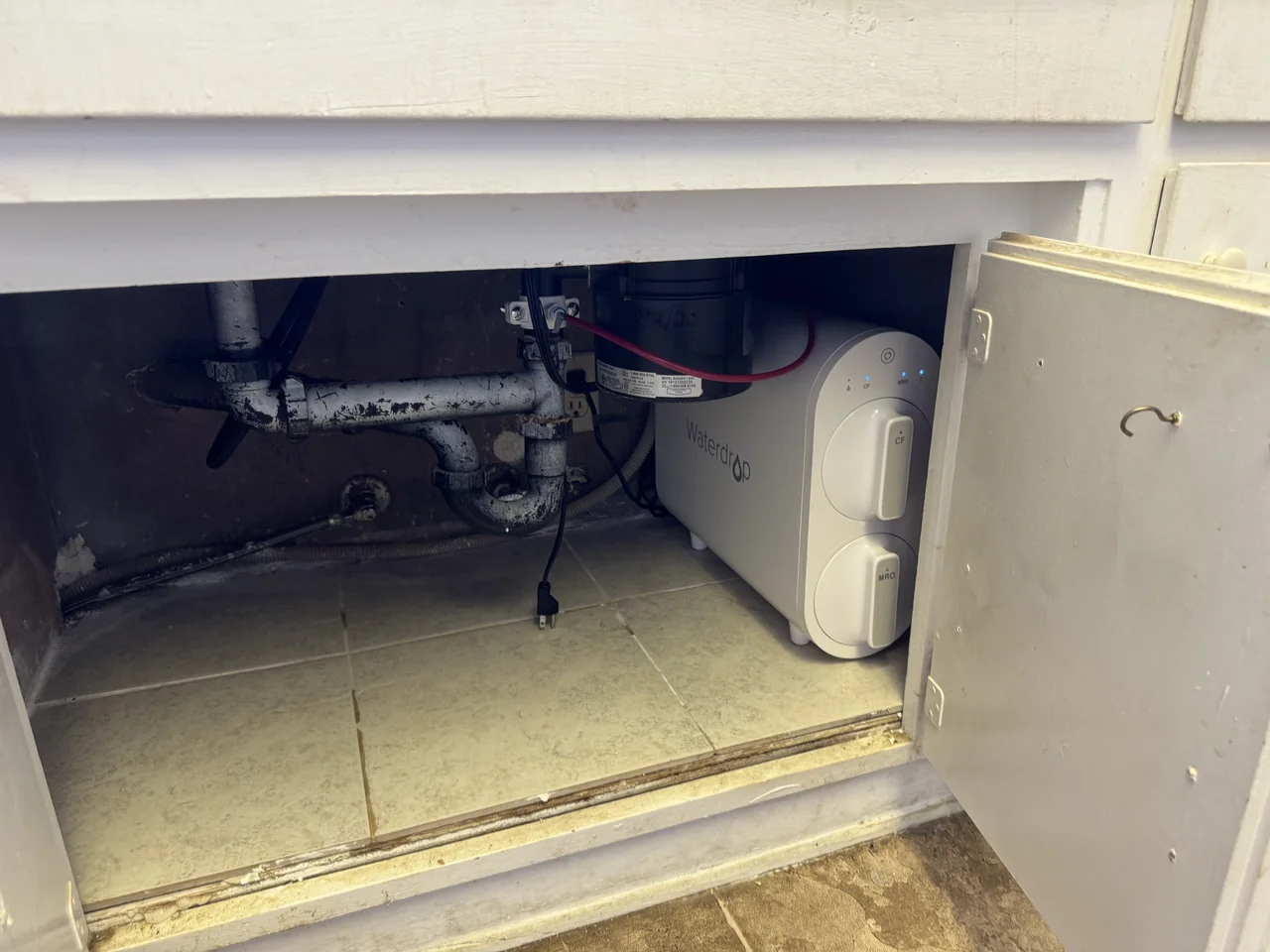 Ro Water Filter Installation 1, Oceanside