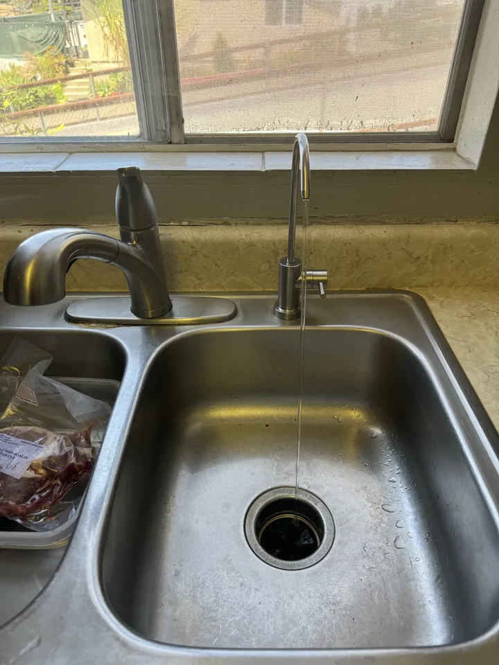 Ro Water Filter Installation 2, Oceanside