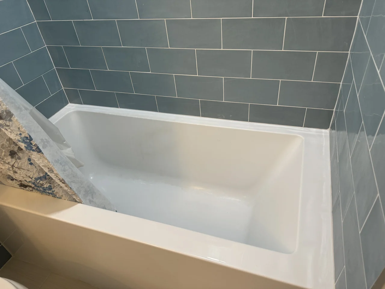 Shower Tub Grout, Carlsbad