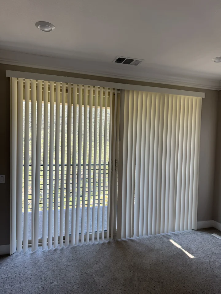 Vertical Blind Installation, San Diego